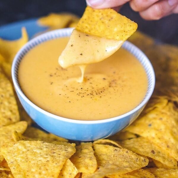 Cheese Dip Nachos